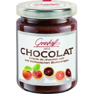 Grashoff tmavý belgický čokoládový krém s olejom z krvavých pomarančov 250g