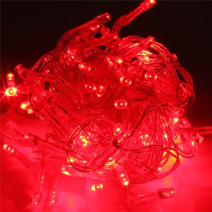 10M 80LEDs RGB Lichterkette Strip Weihnachten Party Leuchte Batterie Innen