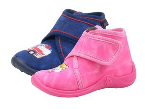 Rohde 2104  Schuhe Kinder Hausschuhe Jungen Mädchen, Größe:23 EU, Farbe:Pink