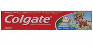 Colgate Kinderzahnpasta Bubble Fruit 50 ml – 2 bis 5 Jahre