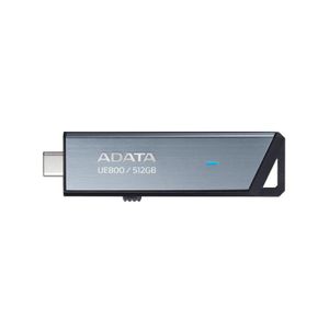 ADATA UE800 USB-Stick 512 GB USB Typ-C 3.2 Gen 2 (3.1 Gen 2) Silber (AELI-UE800-512G-CSG) ADATA UE800 USB-Stick 512 GB USB Typ-C 3.2 Gen 2 (3.1 Gen 2) Silber (AELI-UE800-512G-CSG)