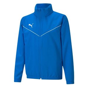 Puma teamRISE All Weather Jacket Kids blue white veľkosť 176