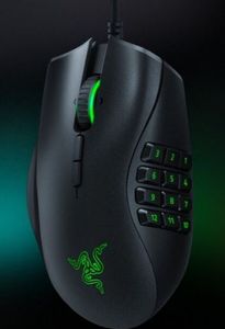Razer Naga Left Handed Edition Gaming Mouse 20.000 DPI Ergonomic RGB MMO Black