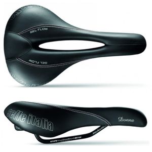 Selle Italia Donna Gel Tm Flow L Black 262 x 160 mm