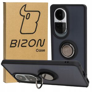 Bizon Schutzhülle Case Cover Handyhülle Futeral Hülle Etui für Oppo Reno 10 5G / 10 Pro 5G Schwarz