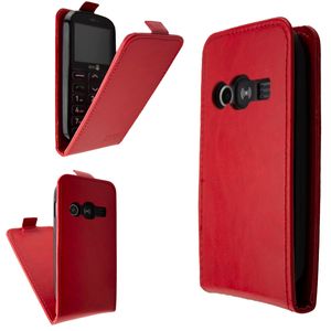 caseroxx Handy Hülle Flip Cover kompatibel mit Doro 1360 / 1361 / 1362, Smartphone Tasche Flip Cover