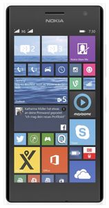 Nokia Lumia 730 Smartphone (Snapdragon 400 white Vorfware)