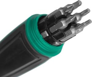 BRÜDER MANNESMANN M11821 12-in-1 Knarren-Schraubendreher-Satz