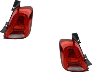 Johns, kombinované zadné svetlo pasuje na Fiat 500 -312 07/15- ?avá a pravá sada