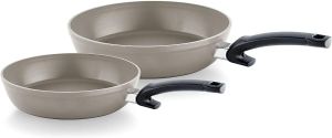 Fissler Ceratal Comfort Pfannen-Set / 2-teilig, Aluminium-Pfanne, Keramik-beschichtet (24+28 cm) Ceramic Bratpfanne antihaftend – Induktion