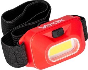 Vayox LED svítilna VA0118 | 150lm | COB | ultra-světlo | 3 režimy | červená