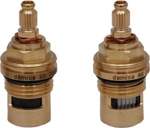 Damixa Keramisches Innenoberteil 1/2"-Set, kalt und warm 13297 + 13298 für Serie Venus und Titan, 23924.00 Damixa Keramisches Innenoberteil 1/2"-Set, kalt und warm 13297 + 13298 für Serie Venus und Titan, 23924.00
