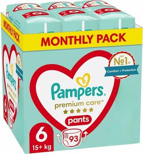 PAMPERS Premium Pants Windeln Gr. 6, 15-25kg, 93Stk