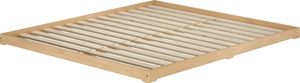 Niederflurbett Bodenbett niedriges Doppelbett 180x200 Buche Massivholz V-60.66-18Rollrost inkl.