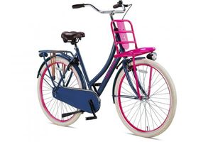Altec Urban Damen Hollandrad 28 Zoll Transportrad blau-grau-Pink 50 cm