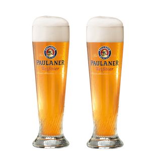 6x Paulaner Weizenbierglas 0,5L