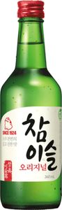 HITEJINRO Chamisul Soju Original | koreanische Spirituose Alc. 20,1% vol. 350ml