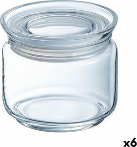 Transparentes Silikon-Glasgefäß luminarc pav (500 ml) (6 Stk.)