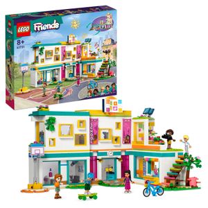 LEGO 41731 Friends Internationale Schule, Spielzeug zum Bauen für Mädchen und Jungen ab 8 Jahren mit Mini-Puppen Aliya, Oli, Autumn aus der Serie 2023