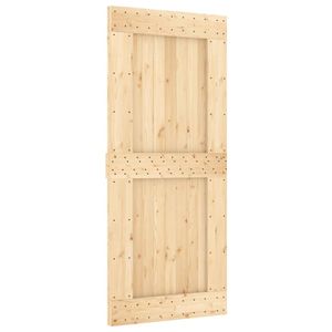 vidaXL Dveře NARVIK 90x210 cm z masivního borovicového dřeva