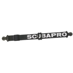 Scubapro Comfort Straps - elastisches Maskenband, Farbe:schwarz