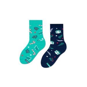ZOOKSY 1x Paar Weihnachten Socken für Jungen und Mädchen GIFT Bunte Weihnachtssocken mit Weihnachtsmotiv, 30-35