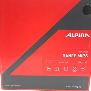 ALPINA BANFF MIPS Skihelm nachhaltig sicher leicht Schnee Helmets Schnee