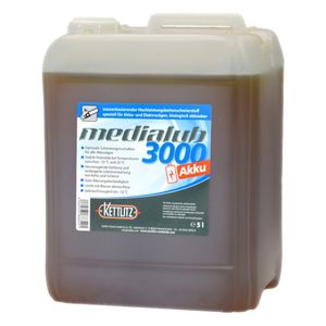 KETTLITZ-Medialub 3000 AKKU Wasserbasierendes Kettenöl - 5 Liter "Blauer Engel" nach RAL-UZ-178