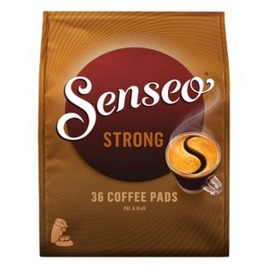 Senseo Kaffeepads Kräftig / Strong, Intensiver und Vollmundiger Geschmack, Kaffee, 360 Pads