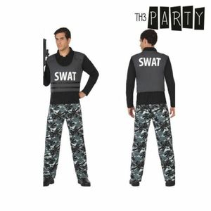 Verkleidung für Erwachsene Polizei Swat Größe: XL