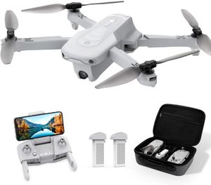 Holy Stone HS175 Drohne mit 2K HD Kamera,Faltbar RC Quadcopter mit GPS Rückkehr,5G FPV Live Übertragung,2 Akkus Lange Flugzeit,Follow Me,Flugbahnflug,Höhenhaltung,Return Home,inkl.Tasche für Anfänger