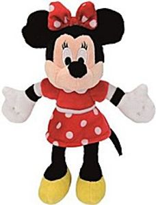 Disney Minnie Mouse mit rotem Kleid, 20cm