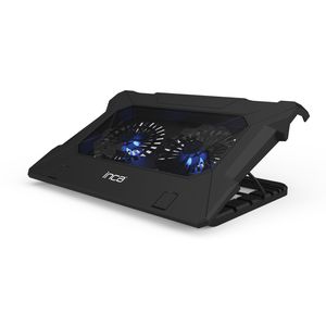 INCA INC-321RX Laptopkühler Notebookkühler geeignet für 7-17-Zoll-Laptops 2x140mm Lüfter