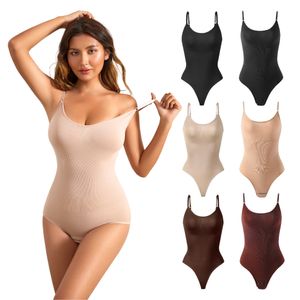 Body Shaper Damen Shapewear Bauchweg Stark Formend Miederbody Tanga Bodysuit - XL (Tanga Beige) Body Shaper Damen Shapewear Bauchweg Stark Formend Miederbody Tanga Bodysuit - XL (Tanga Beige)