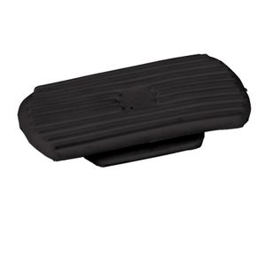 Islandbügeleinlage für 610100, schwarz, 12 cm