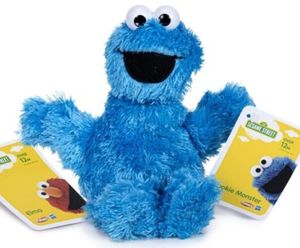 Micro Plush Pal Cookie Monster Figure by Hasbro