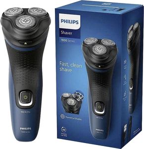 PHILIPS Rasierer S1151/00 schwarz/blau