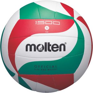 molten Volleyball Miniball Weiß/Grün/Rot Gr. 135g, Ø150 mm