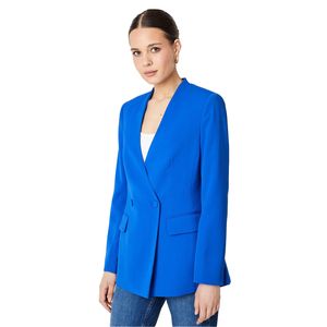 Dorothy Perkins - Blazer Ohne Kragen für Damen DP4830 (36 DE) (Kobalt)