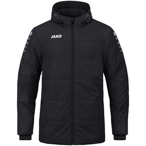 JAKO Team Coachjacke mit Kapuze Kinder schwarz 140