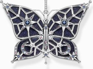 Thomas Sabo - PE925-945-7 - Prívesok - Dámsky - Striebro 925, čiernené - Motýľ noci