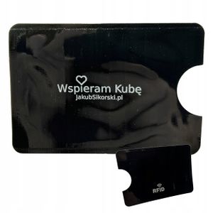 JakubSikorski Werbe-Gadget - RFID BLOCKER CARD ETULE