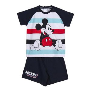 Sommer-Schlafanzug Mickey Mouse Blau Größe: 6 Monate