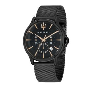 Maserati Pánské analogové hodinky Andrerleon černá Univerzální