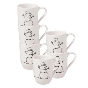 Villeroy & Boch Statement Lines hrnček 'XMAS' 290 ml sada 6 ks - DS