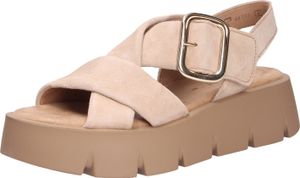 Gabor Damen Sandale, beige (carameluni (14)), Gr. 5½