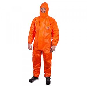 Chemie-Schutzoverall Typ 3/4/5/6 "Tychem® F" DuPont® orange