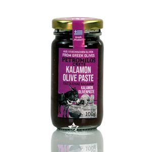 ELLIE 14101 Schwarze Olivenpaste Kalamon 100g PETROMILOS, Kreta