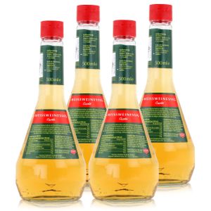 Mautner Weissweinessig Cuvée 0,5L - Essig aus Österreich (4er Pack)