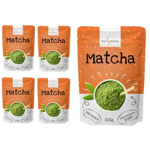 Matcha Pulver Matcha-Latte Tee Matchapulver 500g 5x100g Grünteepulve 100 % natürlich